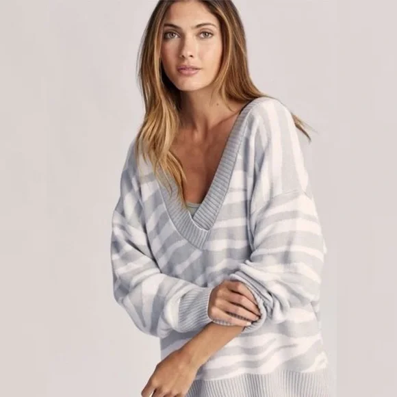 Varley Calvert Sweater Tiger Grey - Picture 2 of 9